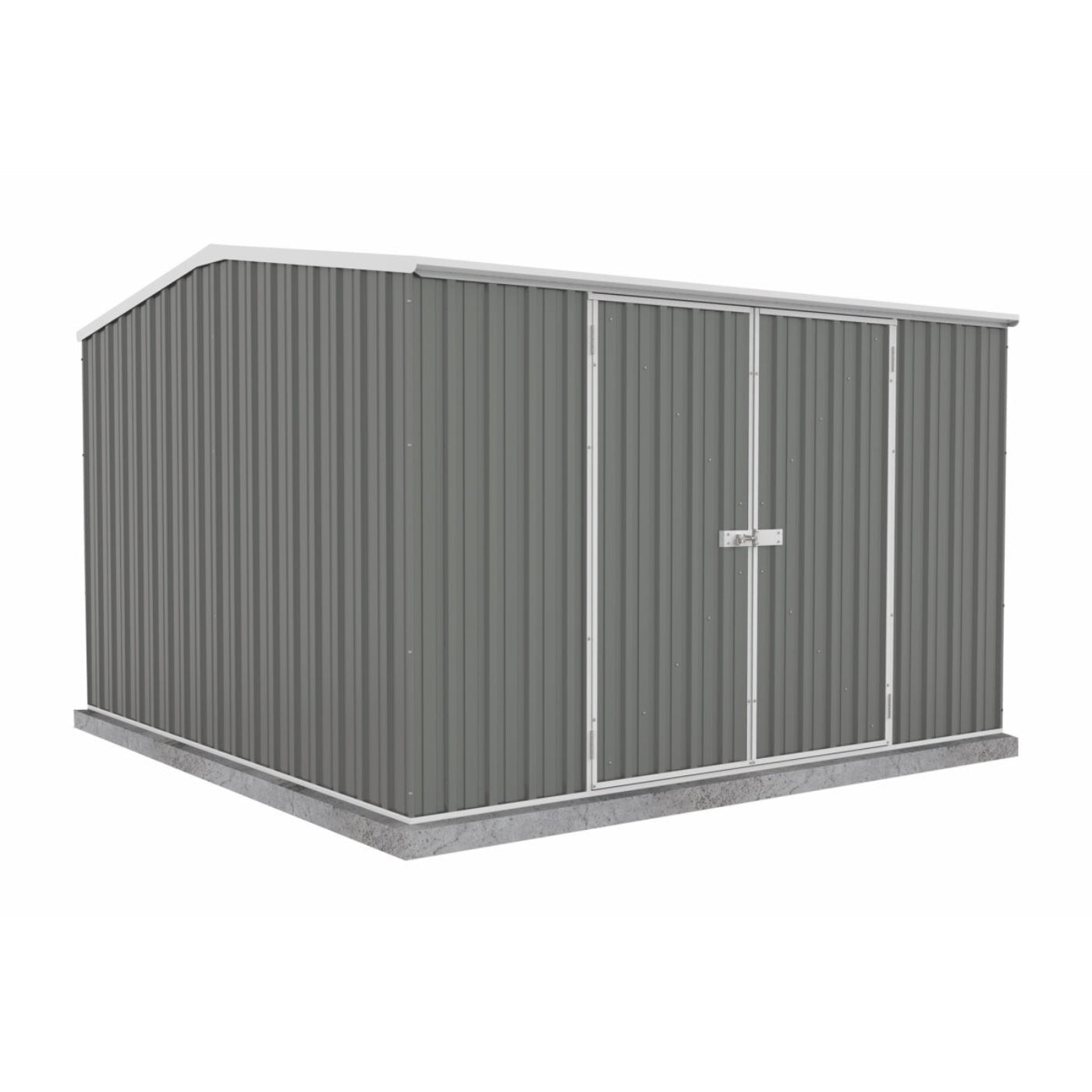 Palram Absco | 10x10x7 ft Premier Metal Storage Shed - AB1002