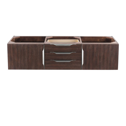 James Martin Vanities Mercer Island 59" Double Vanity - 389-V59D-AGR-G-DGG