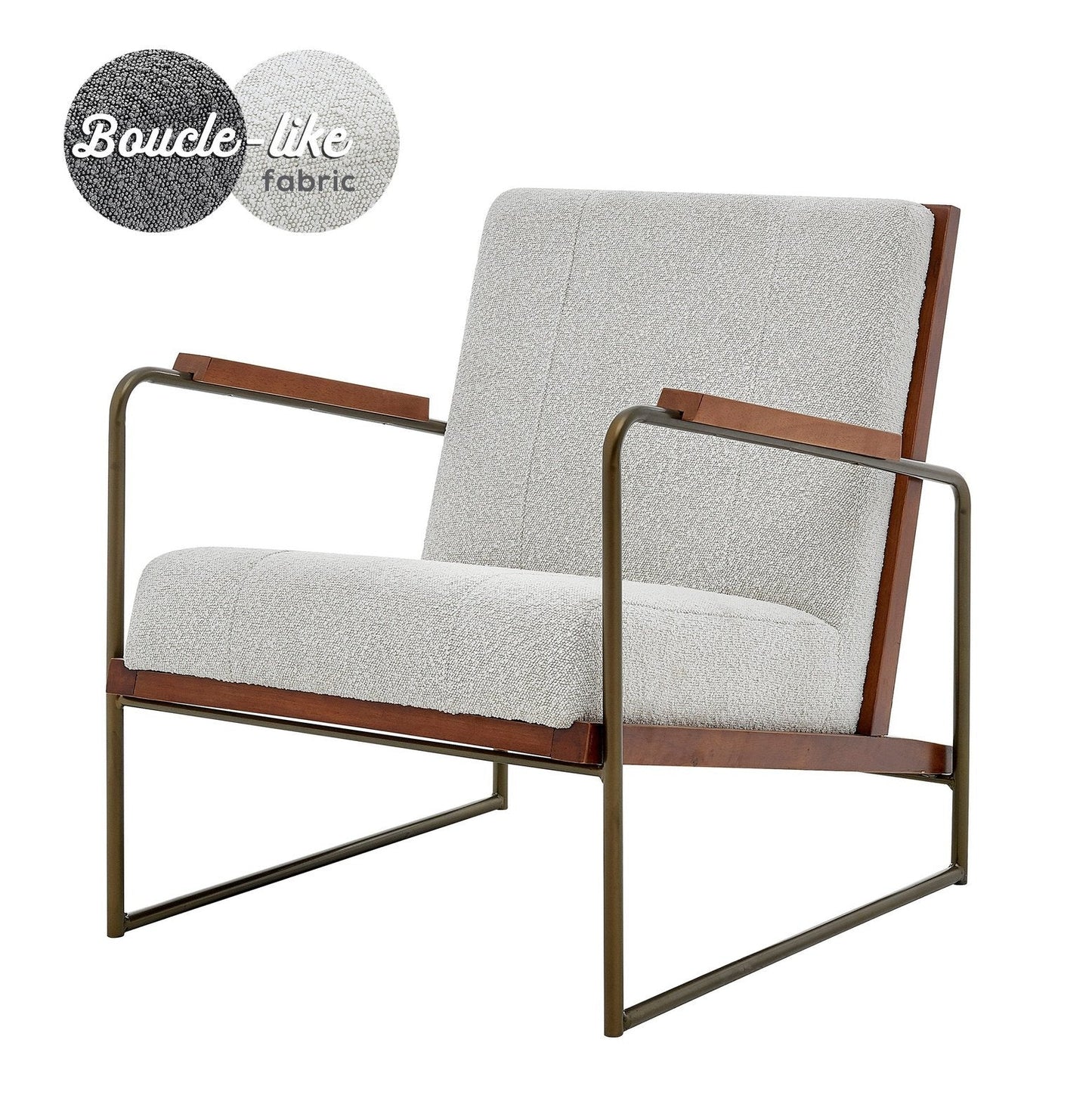 New Pacific Direct Damian Fabric Accent Arm Chair -  1250023-563