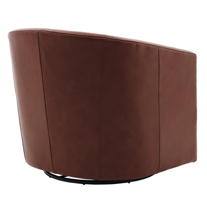 New Pacific Direct Walsh Top Grain Leather Swivel Chair -  1900153-426