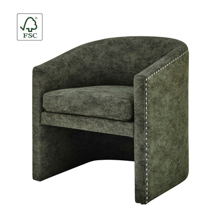 New Pacific Direct Freya Fabric Accent/ Dining Side Chair  - 1900185-562