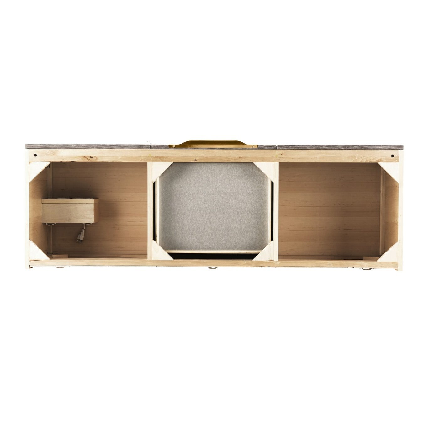 James Martin Vanities Mercer Island 59" Double Vanity - 389-V59D-AGR-G-DGG