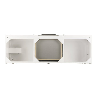 James Martin Vanities Mercer Island 59" Double Vanity - 389-V59D-AGR-G-DGG