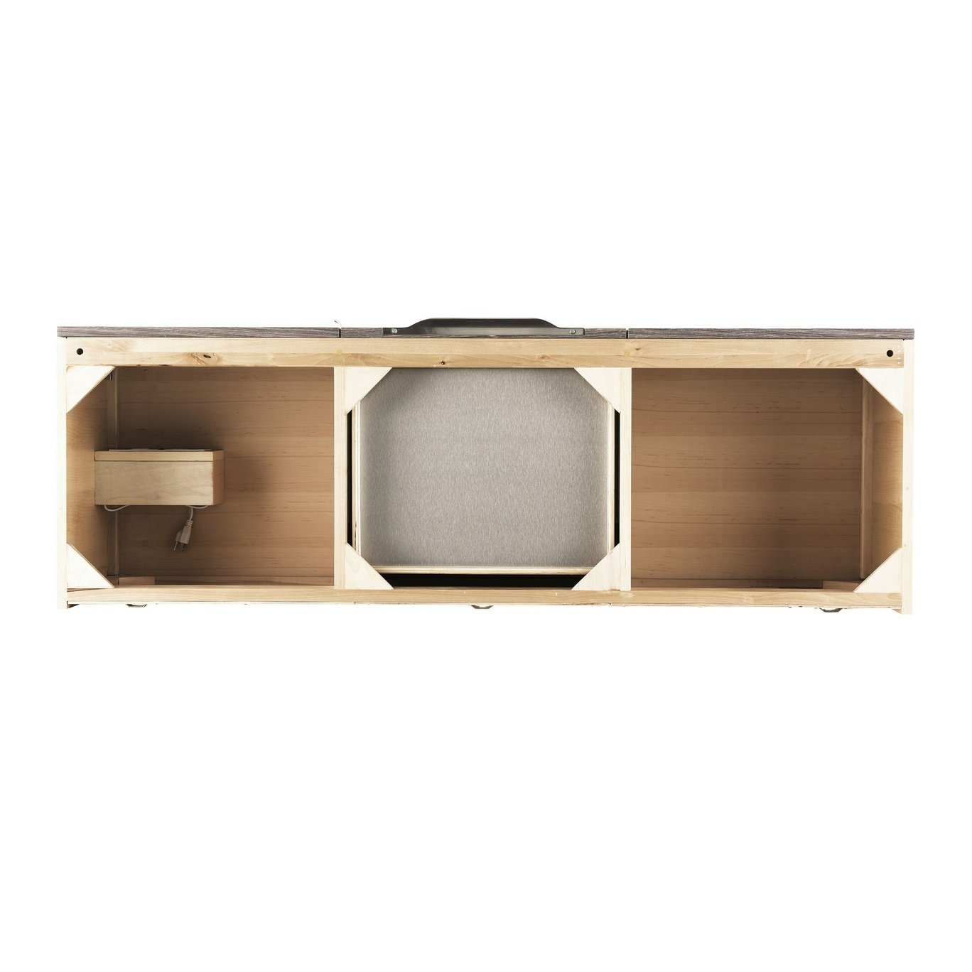 James Martin Vanities Mercer Island 59" Double Vanity - 389-V59D-AGR-G-DGG