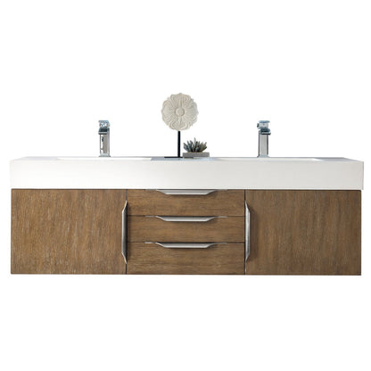 James Martin Vanities Mercer Island 59" Double Vanity - 389-V59D-AGR-G-DGG