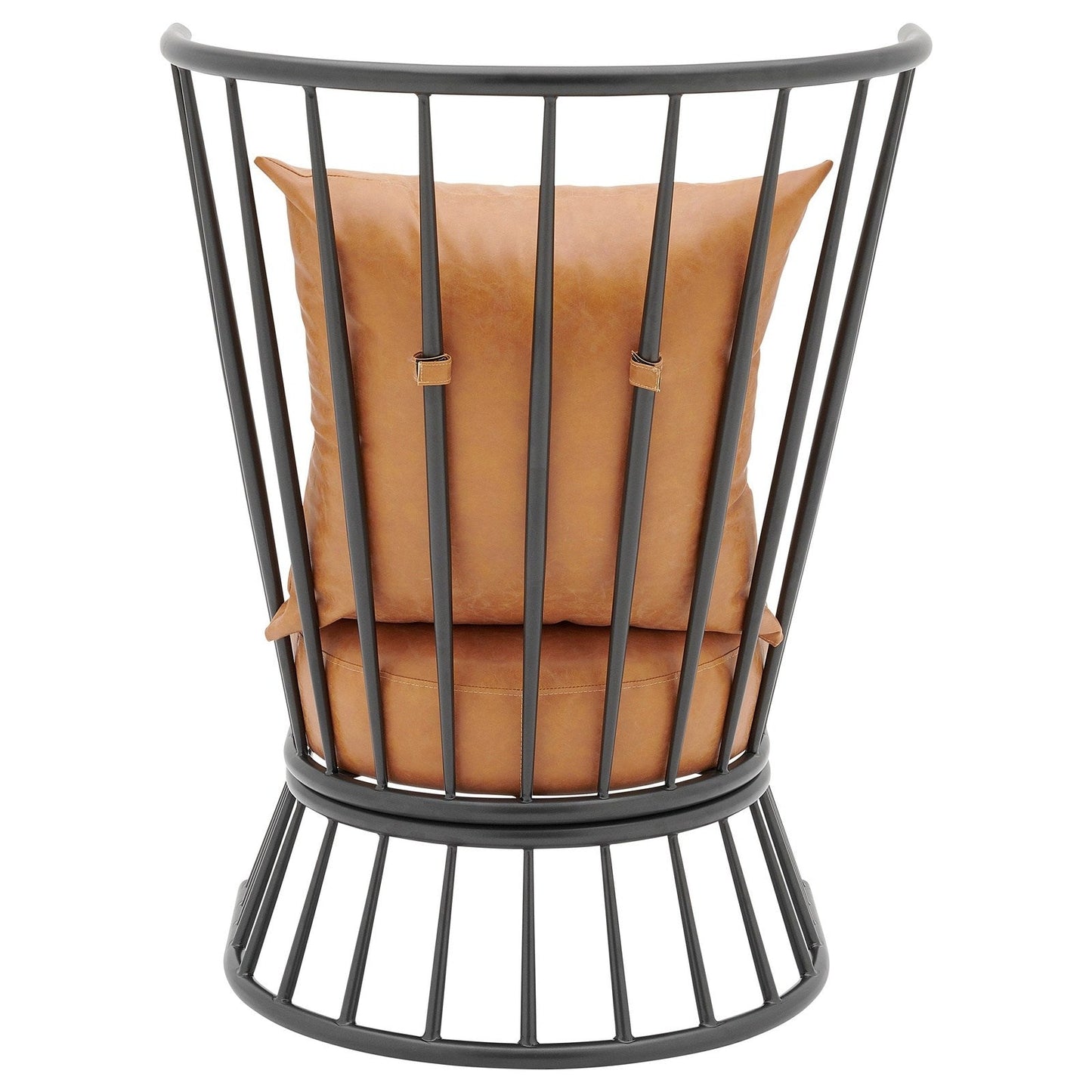 New Pacific Direct Jupiter KD PU Metal Accent Chair  - 9300119-309