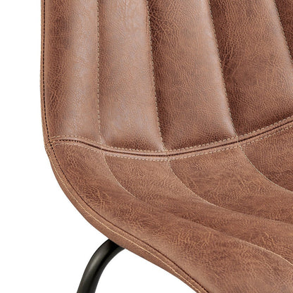 New Pacific Direct Robert PU Dining Side Chair, (Set of 4)  - 9300148-595