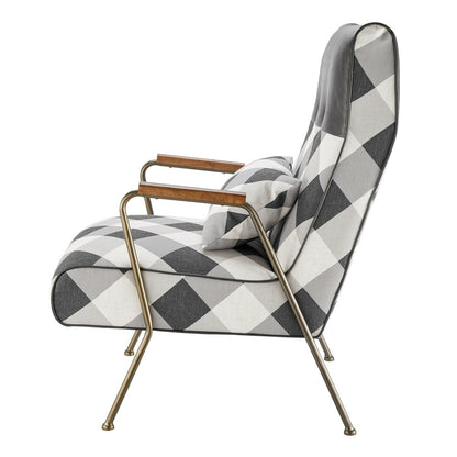 New Pacific Direct Kahlo Fabric Accent Chair -  9900057-51MN