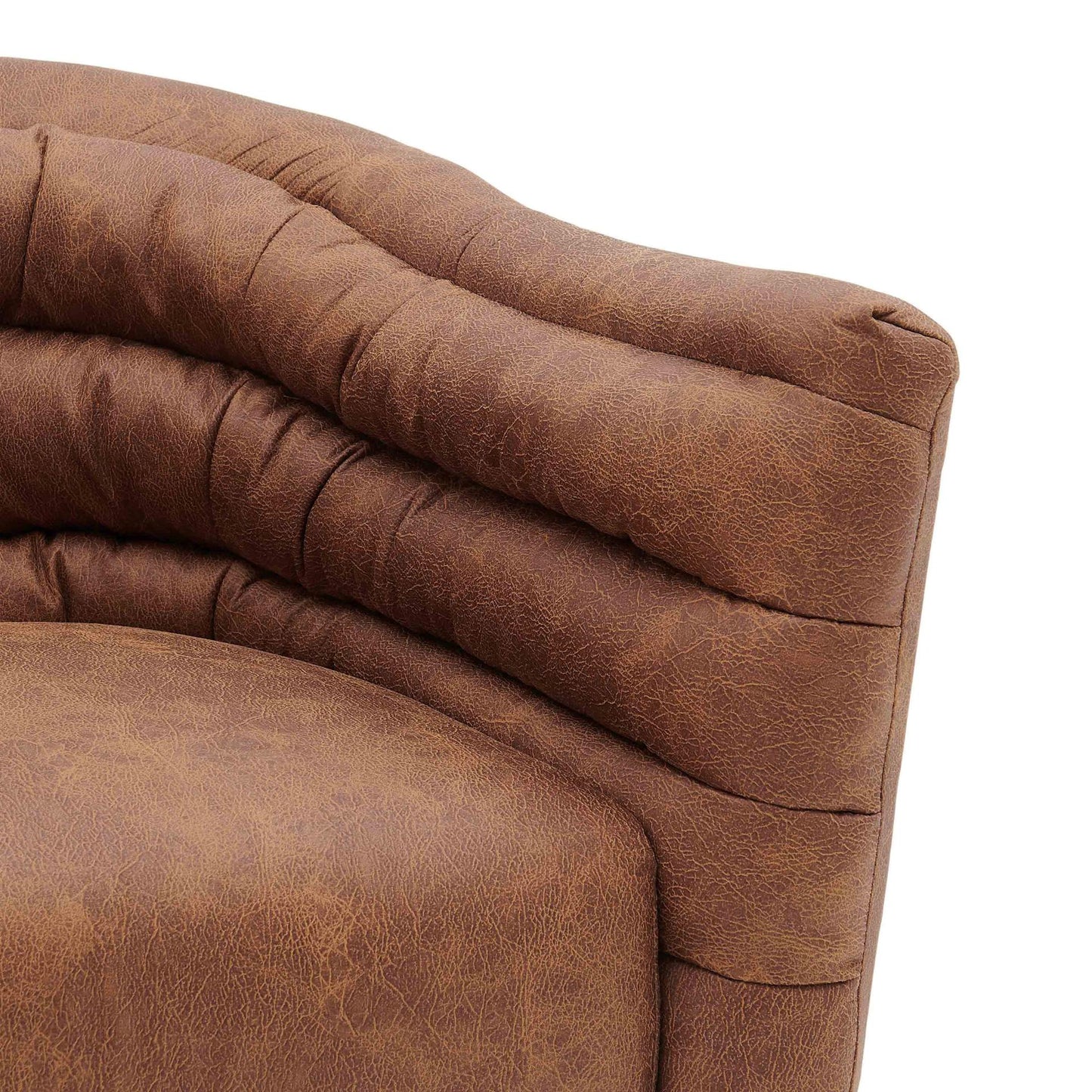 New Pacific Direct Holmes PU Leather Swivel Chair  - 9900070-413