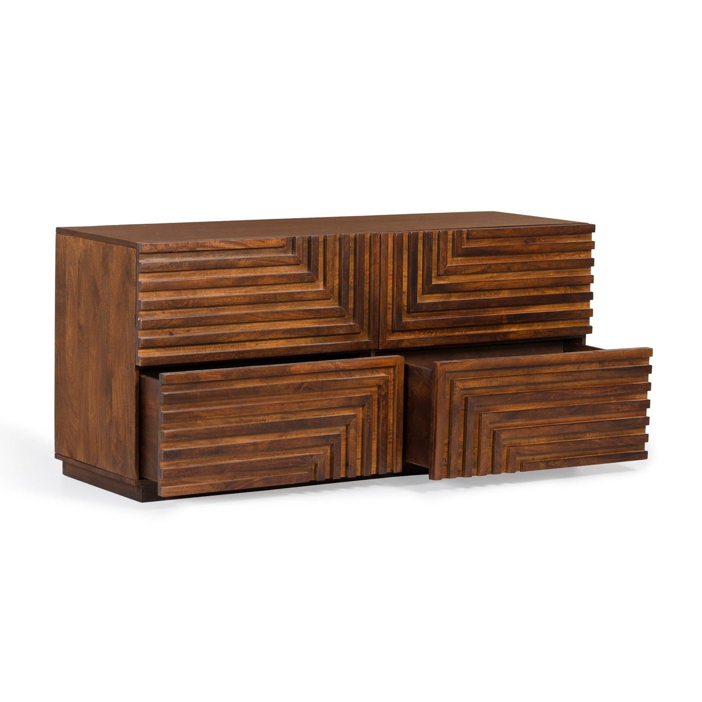 Union Home Maze Wood Low Dresser -  BDM00047