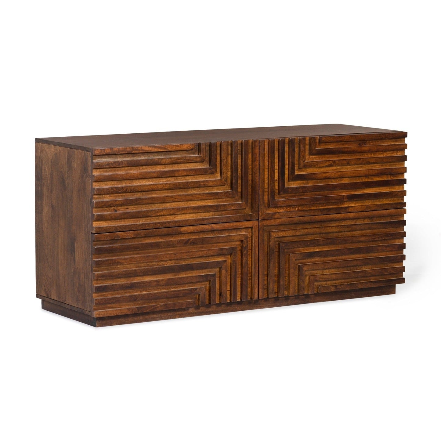 Union Home Maze Wood Low Dresser -  BDM00047