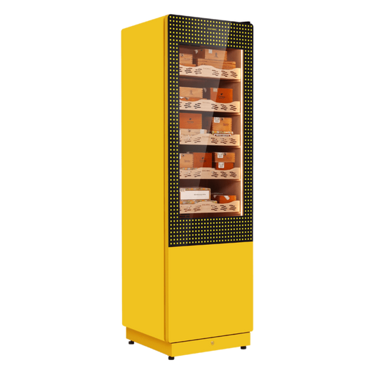 Raching Oak Yellow Cigar Electric Humidor Humidor - COH300A