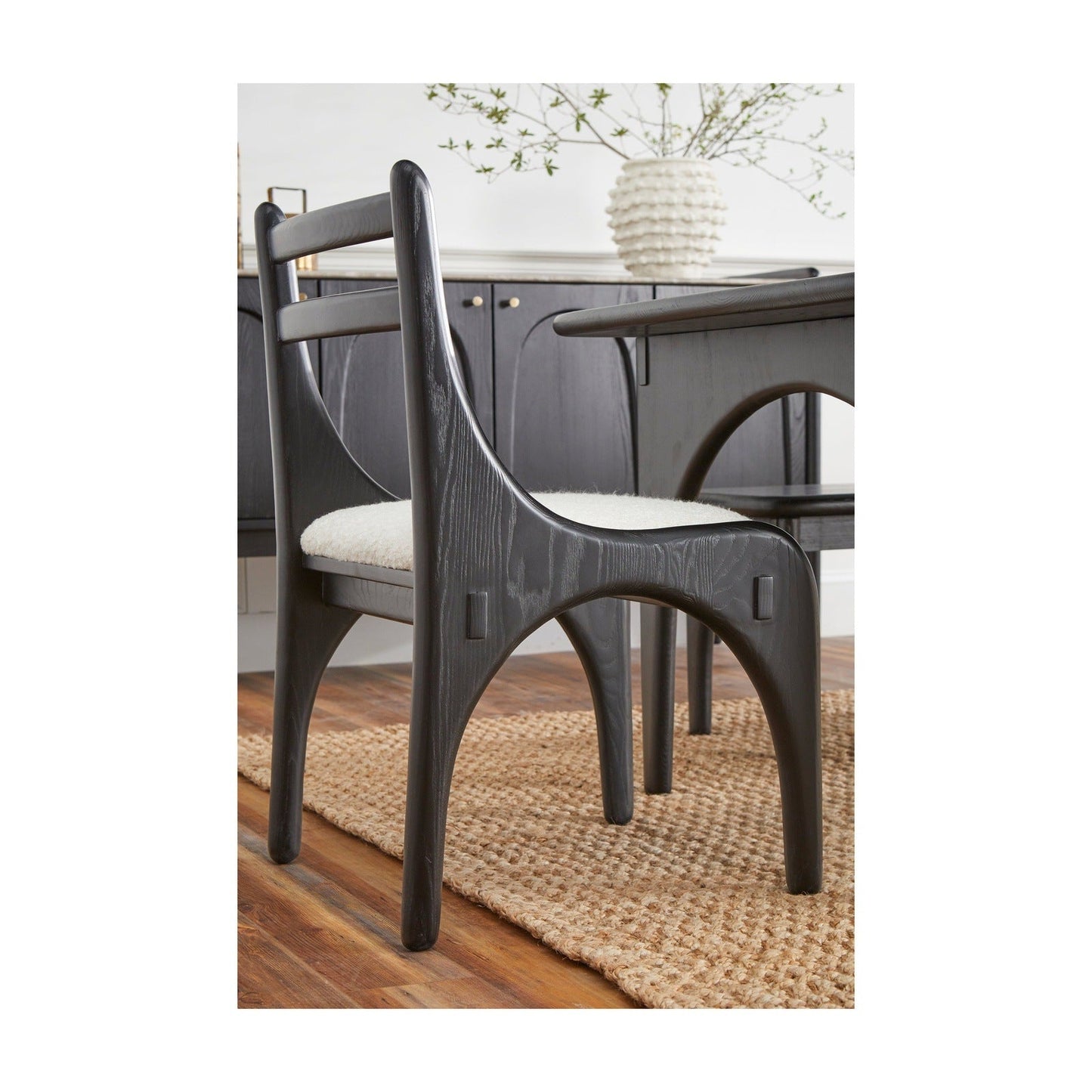 Union Home Luna Chair - Charcoal -  DIN00282