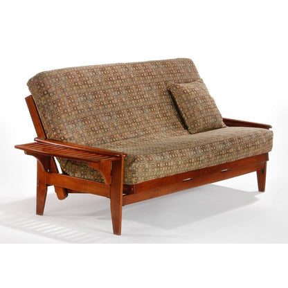 Night and Day Furniture Naples Standard Futon Frame Complete - BA-NAP-BMG-FUL-BWT