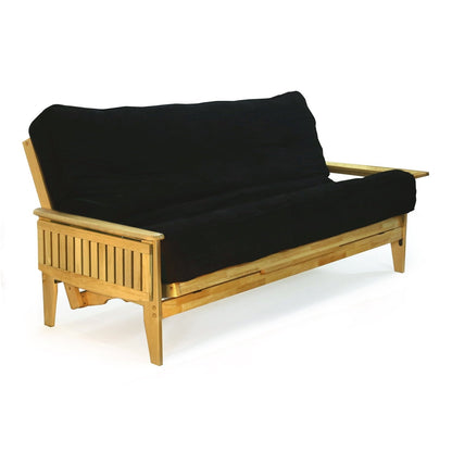 Night and Day Furniture Naples Standard Futon Frame Complete - BA-NAP-BMG-FUL-BWT