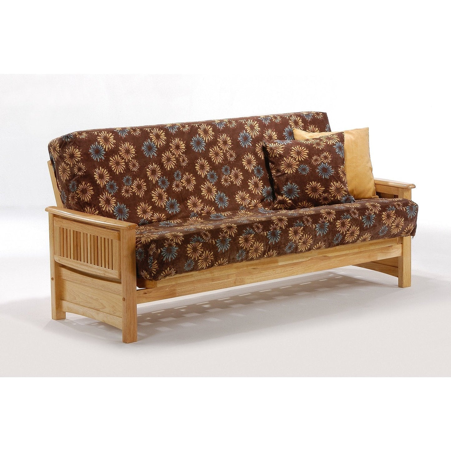 Night and Day Furniture Sunrise Standard Futon Frame Complete - SUN-SB-FUL-COM-BWT