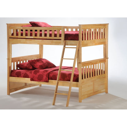 Night and Day Furniture Spices Ginger Full/Full Bunk Bed - GIN-PBFF1-COM-CH