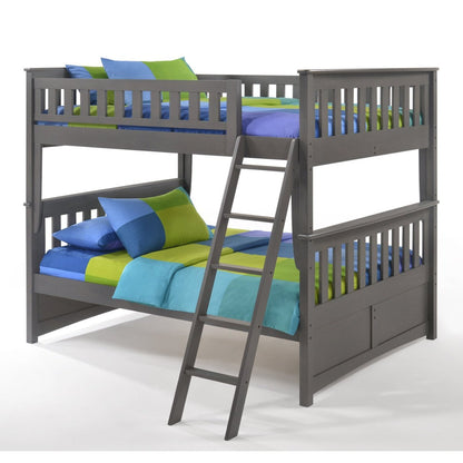 Night and Day Furniture Spices Ginger Full/Full Bunk Bed - GIN-PBFF1-COM-CH