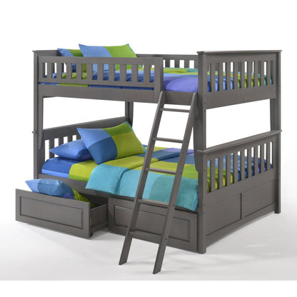 Night and Day Furniture Spices Ginger Full/Full Bunk Bed - GIN-PBFF1-COM-CH