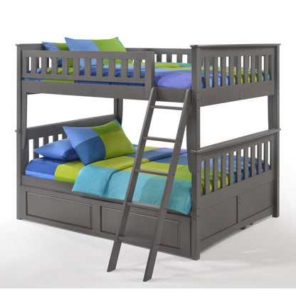 Night and Day Furniture Spices Ginger Full/Full Bunk Bed - GIN-PBFF1-COM-CH