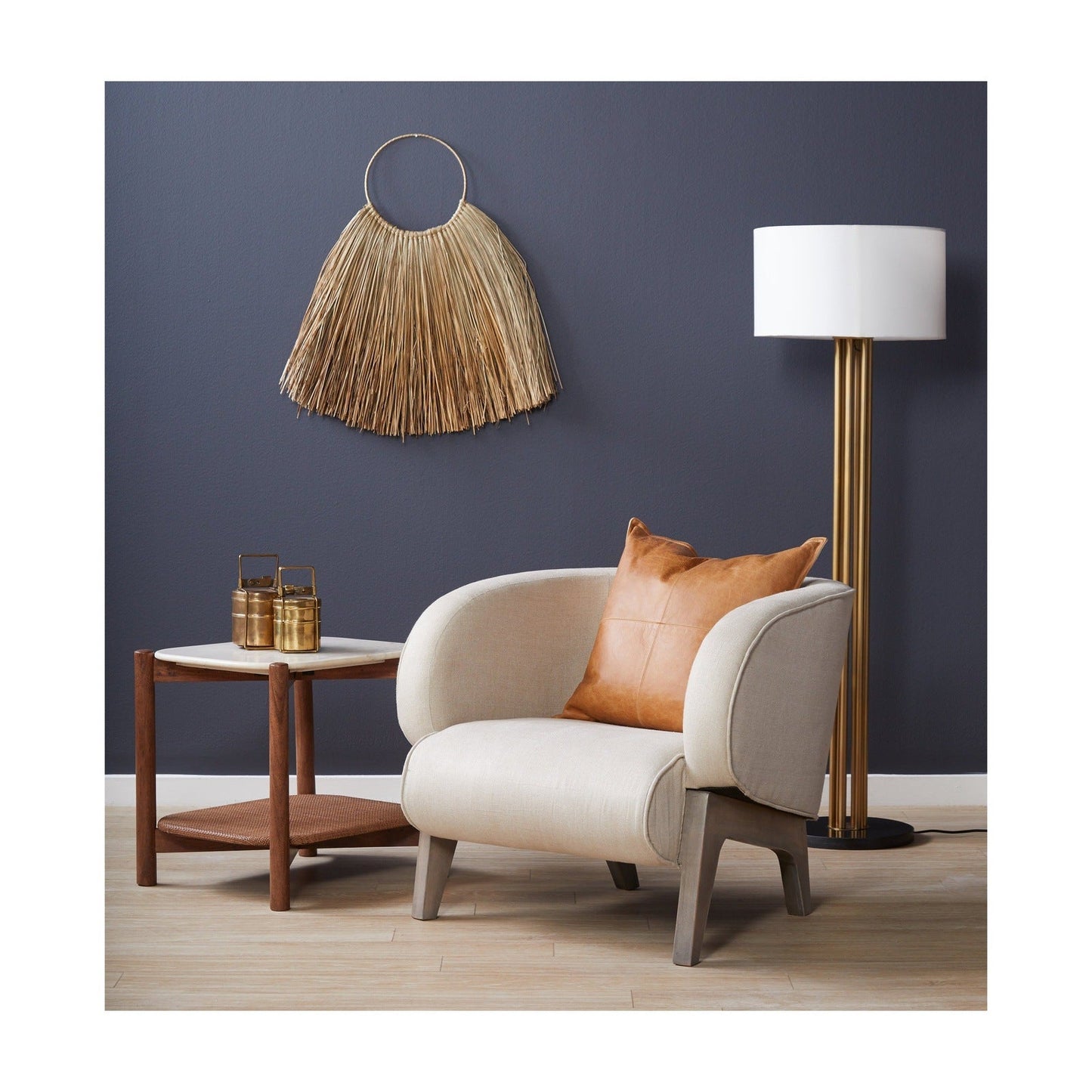 Union Home Dowel Occasional Side Table -  LVR00269