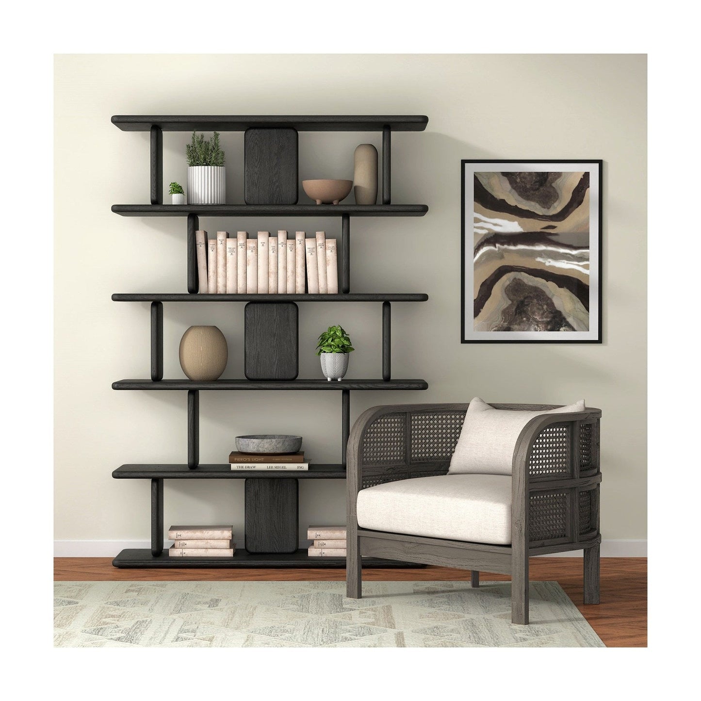 Union Home Laurel Shelving - Charcoal -  LVR00354