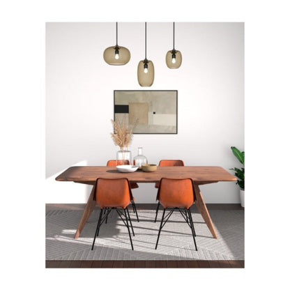 Union Home Emboss Pendant Gold  - DEC00012