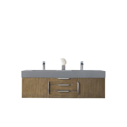James Martin Vanities Mercer Island 59" Double Vanity - 389-V59D-AGR-G-DGG