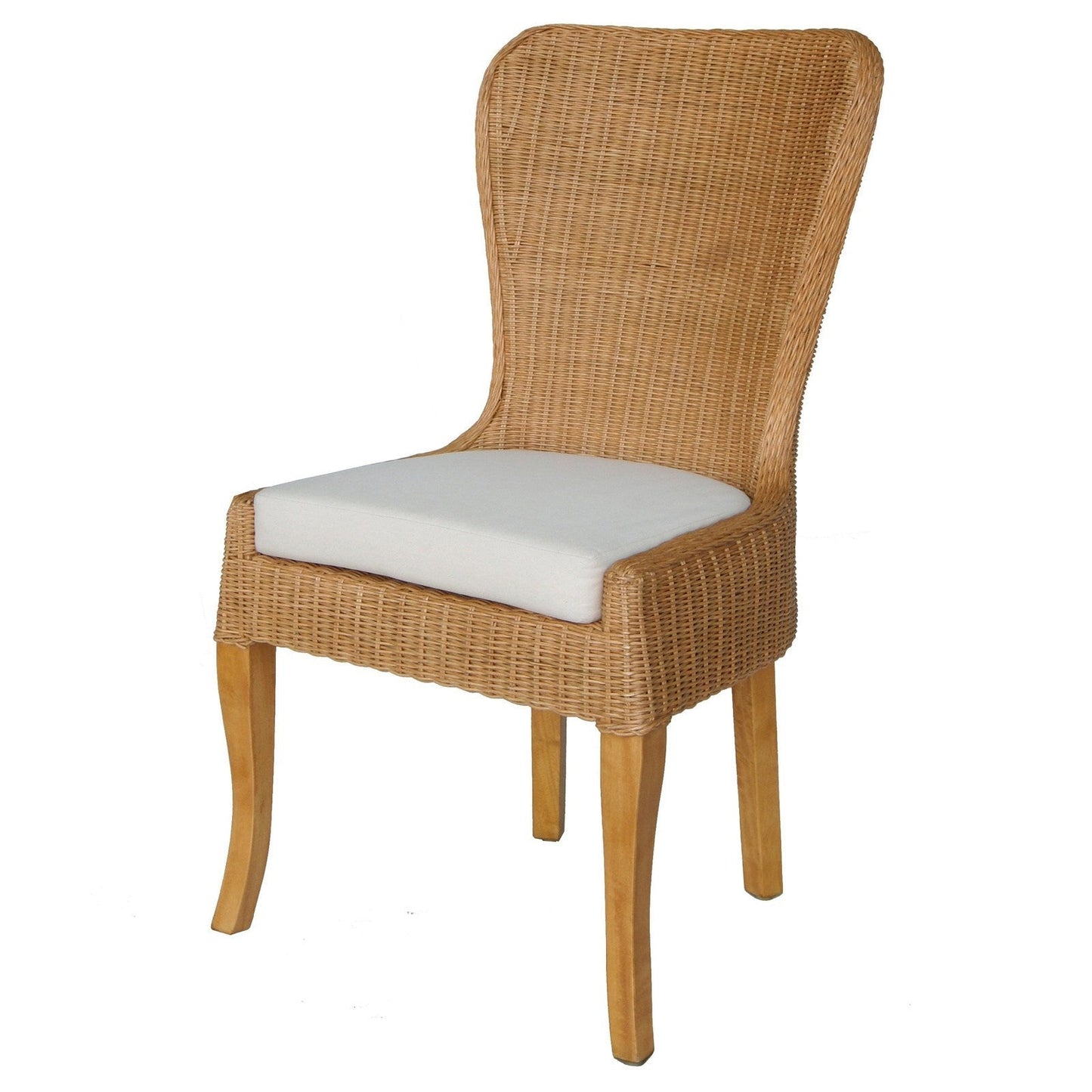 New Pacific Direct Sophie Rattan Dining Chair, (Set of 2)  - 2400014