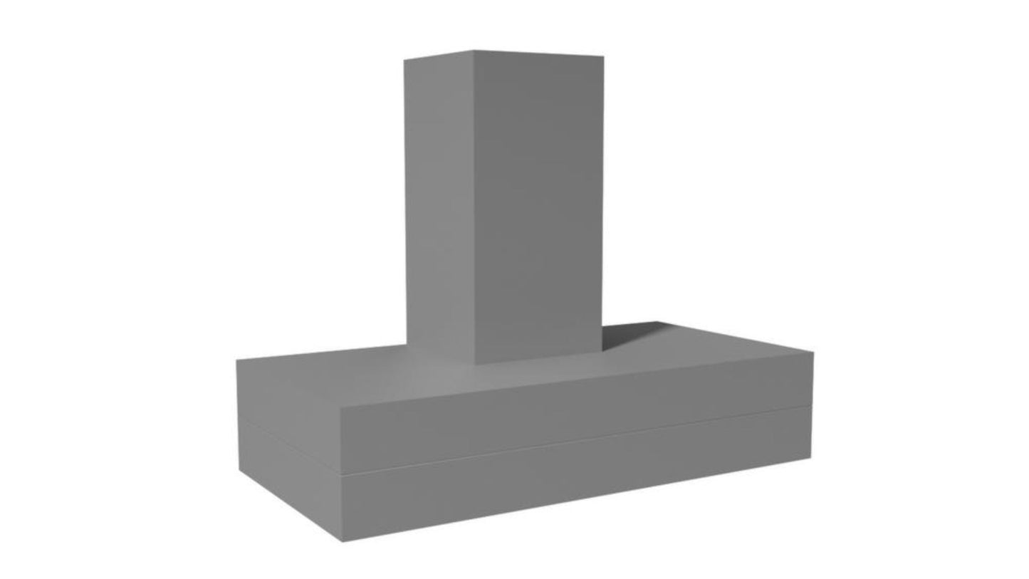VENTAHOOD 60" Wall Mounted Contemporary Range Hood - CWEH9360