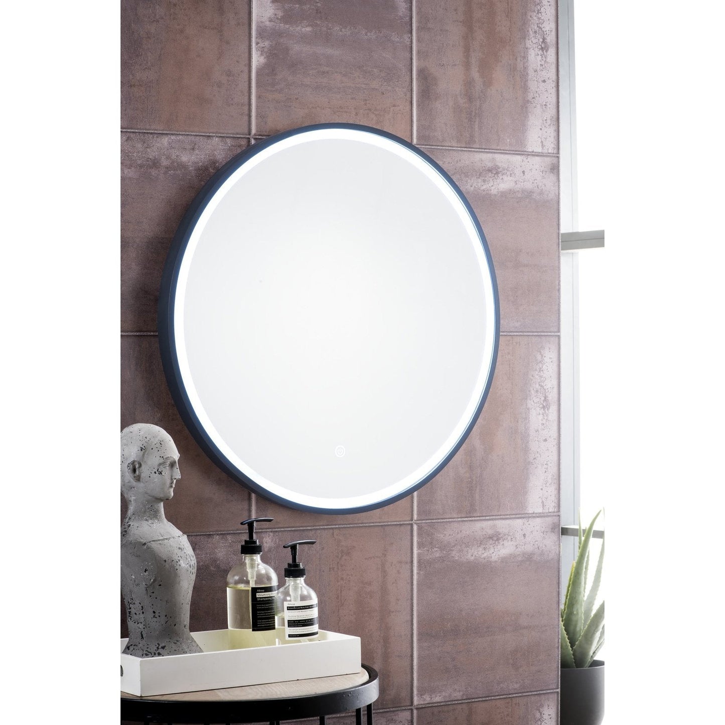 James Martin Vanities Cirque 24" Mirror - 933-M24-GW