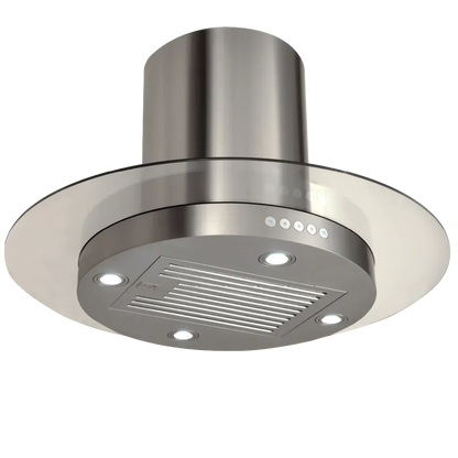 Proline Island Range Hood with powerful 550 True-CFM in 36-inch, Stainless Steel | Elite Dream Home Brand New Series| PLSI 575G - PLSI 575G.36