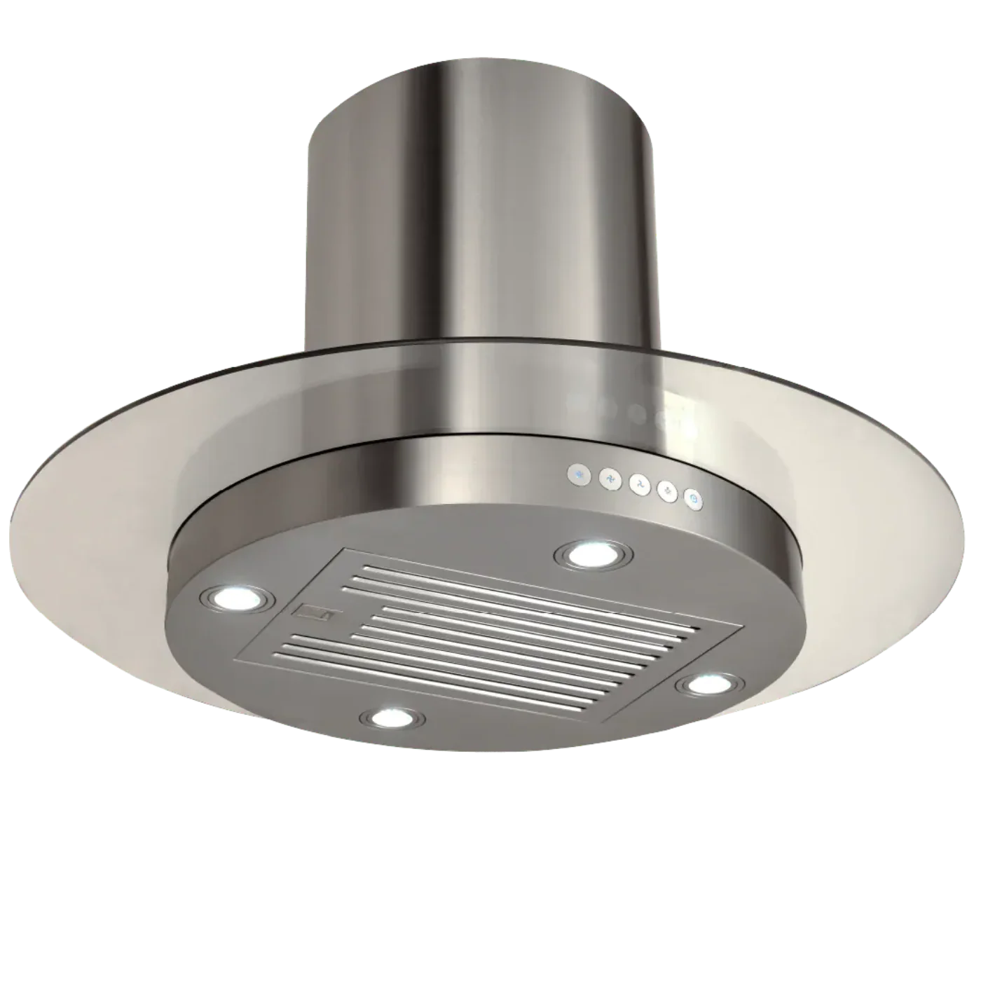 Proline Island Range Hood with powerful 550 True-CFM in 36-inch, Stainless Steel | Elite Dream Home Brand New Series| PLSI 575G - PLSI 575G.36