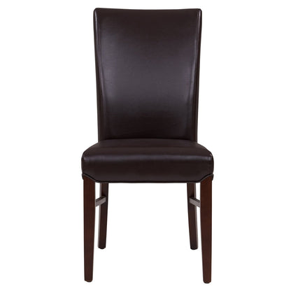 New Pacific Direct Milton Bonded Leather Dining Chair, (Set of 2)  - 268239B-206