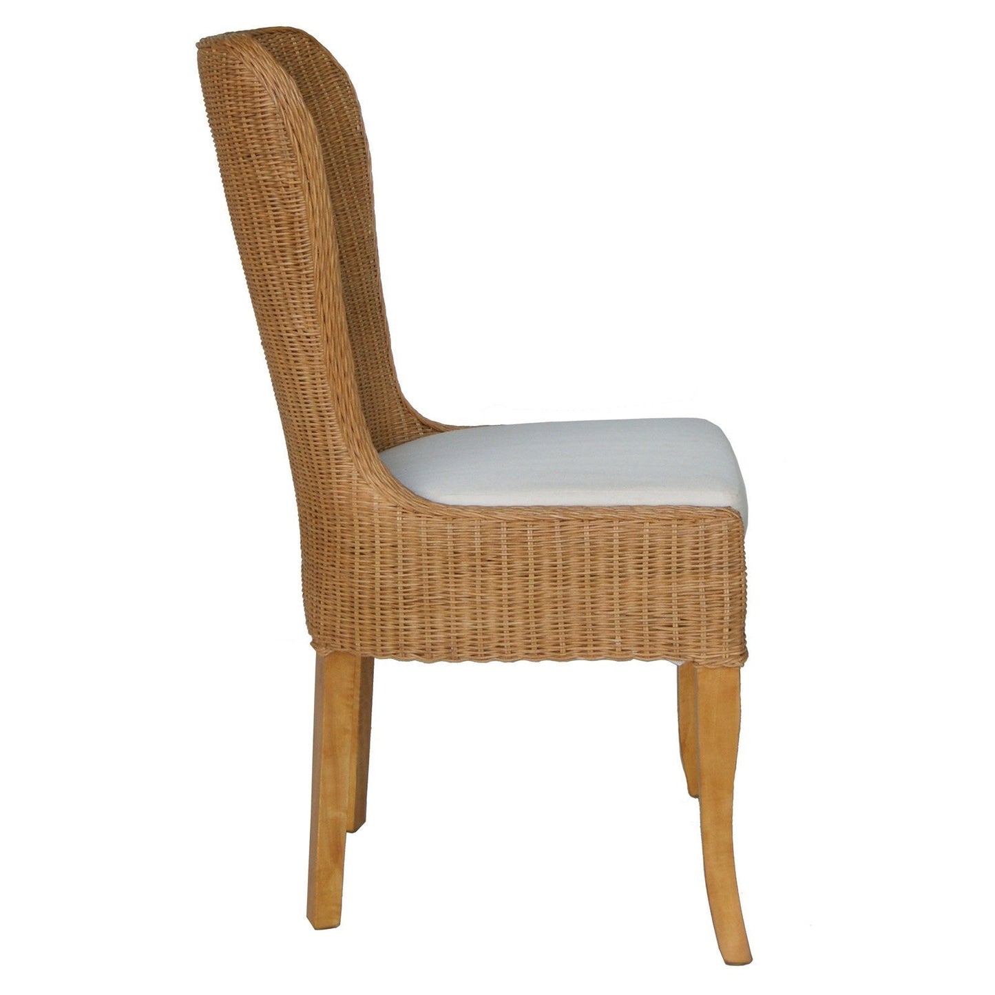 New Pacific Direct Sophie Rattan Dining Chair, (Set of 2)  - 2400014