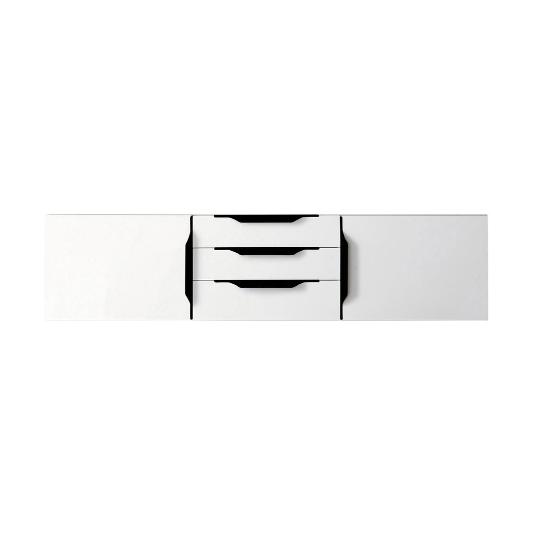 James Martin Vanities Mercer Island 59" Double Vanity - 389-V59D-AGR-G-DGG