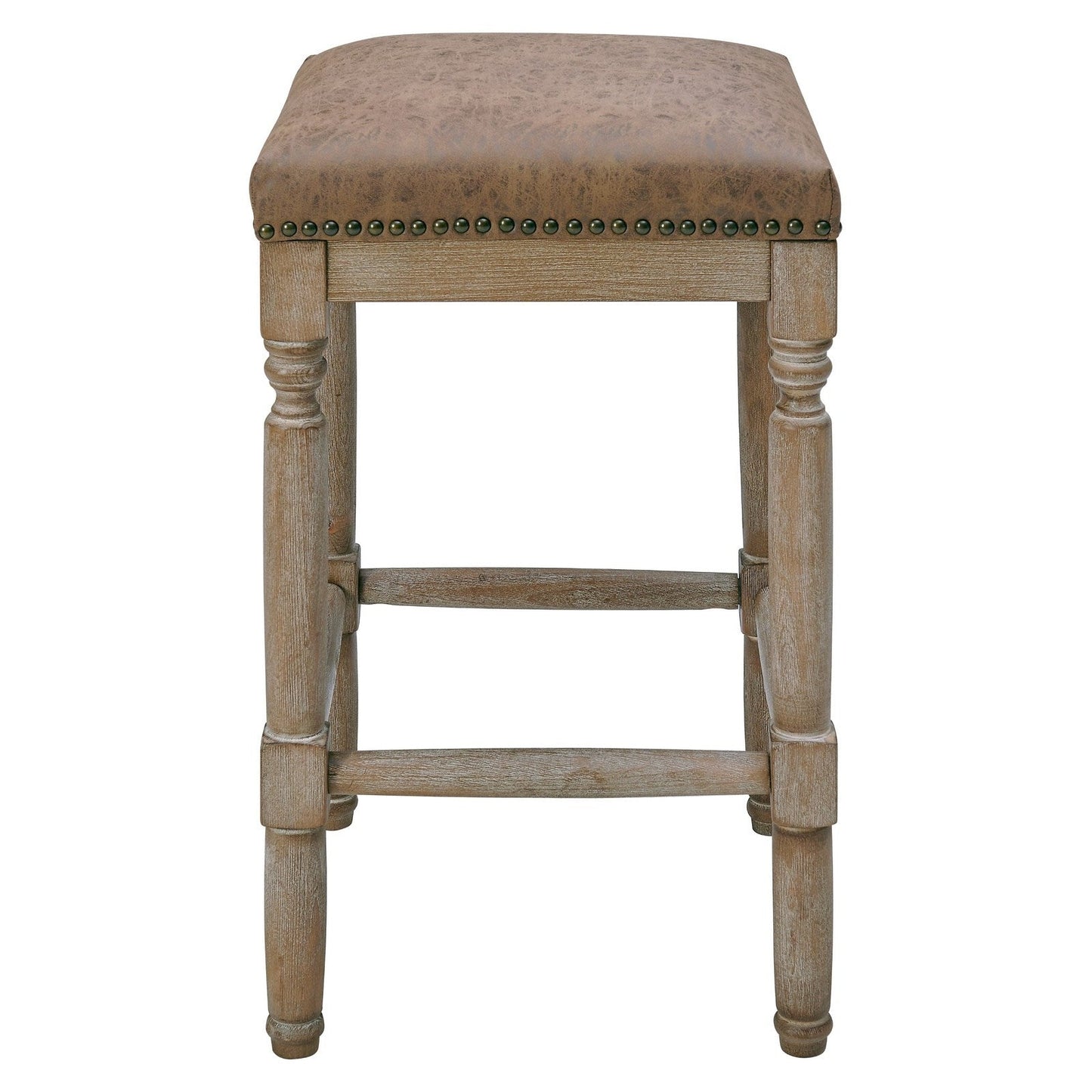New Pacific Direct Ernie PU Counter Stool, (Set of 2) -  3900056-NCE