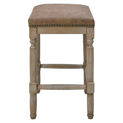 New Pacific Direct Ernie PU Counter Stool, (Set of 2) -  3900056-NCE