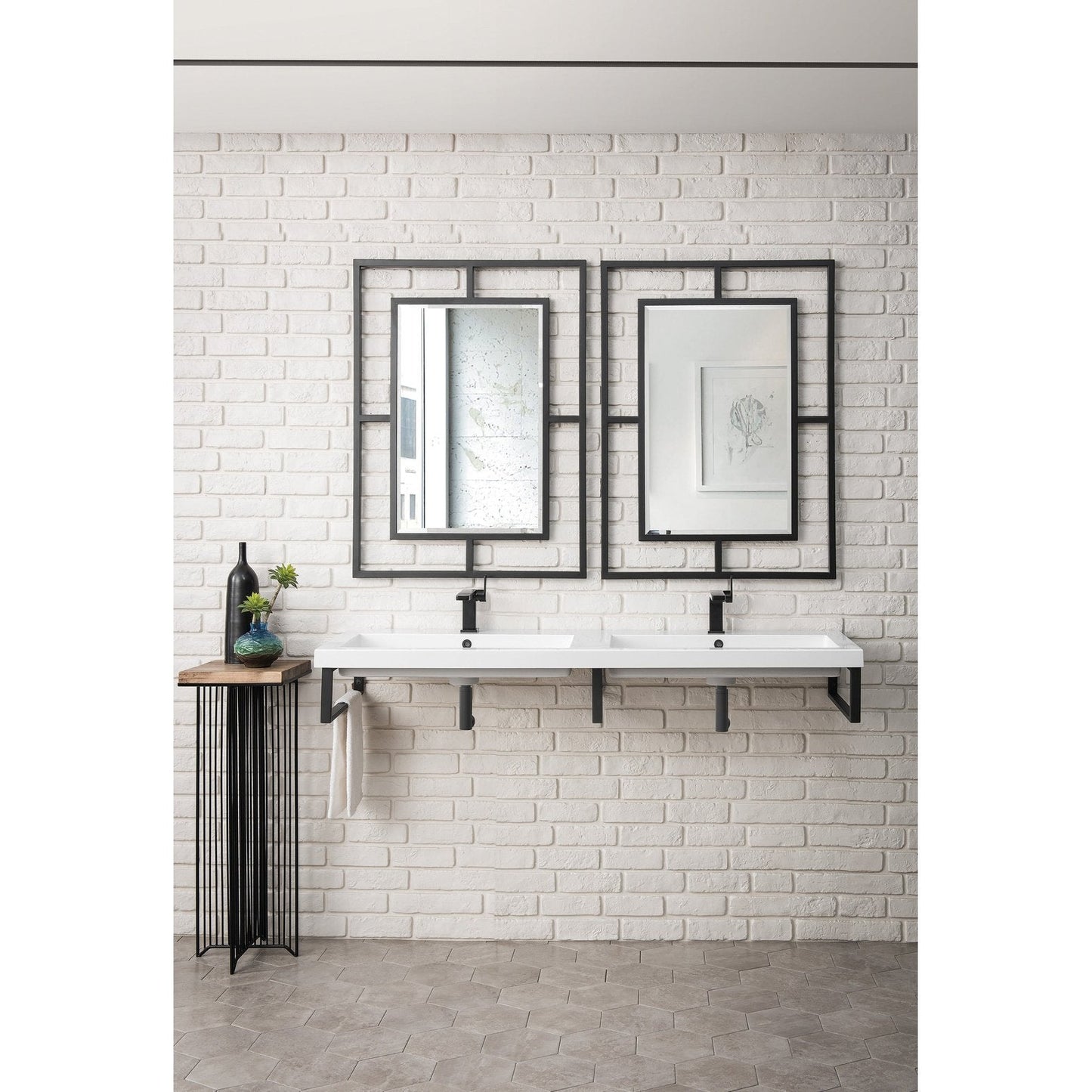 James Martin Vanities Three Boston 18" Wall Brackets - 055BK18BNK63WG2