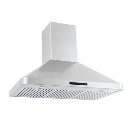 Proline PLSW 129R Wall Mount Range Hood - 550 CFM | Stainless Steel | Space-Saving Under-Cabinet Design | Elite Dream Home Series - PLSW 129R.30