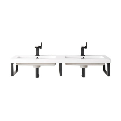 James Martin Vanities Three Boston 18" Wall Brackets - 055BK18BNK63WG2