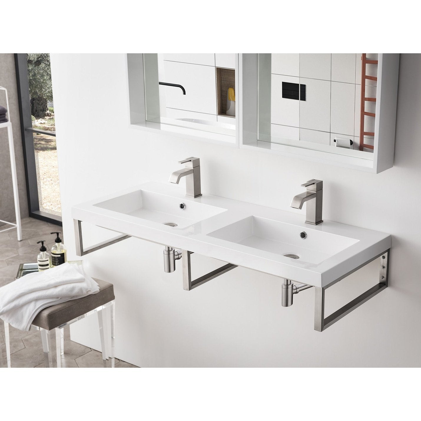 James Martin Vanities Three Boston 18" Wall Brackets - 055BK18BNK63WG2