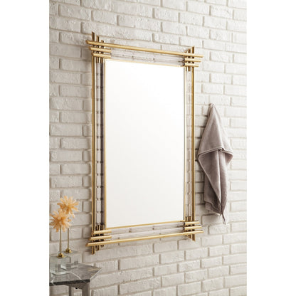 James Martin Vanities Sarasota 35.4" Mirror - 999-M35.4-PG-LU