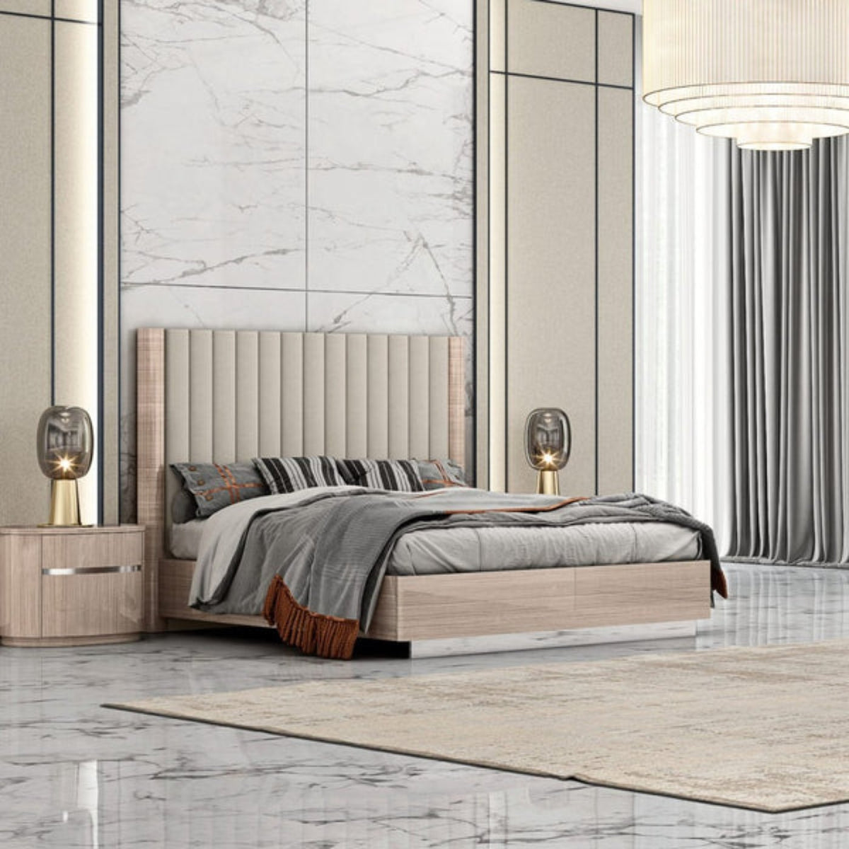 Whiteline Mods Waves Bed Full - BF1753-BEI/BEI