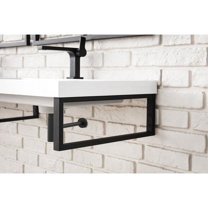 James Martin Vanities Three Boston 18" Wall Brackets - 055BK18BNK63WG2