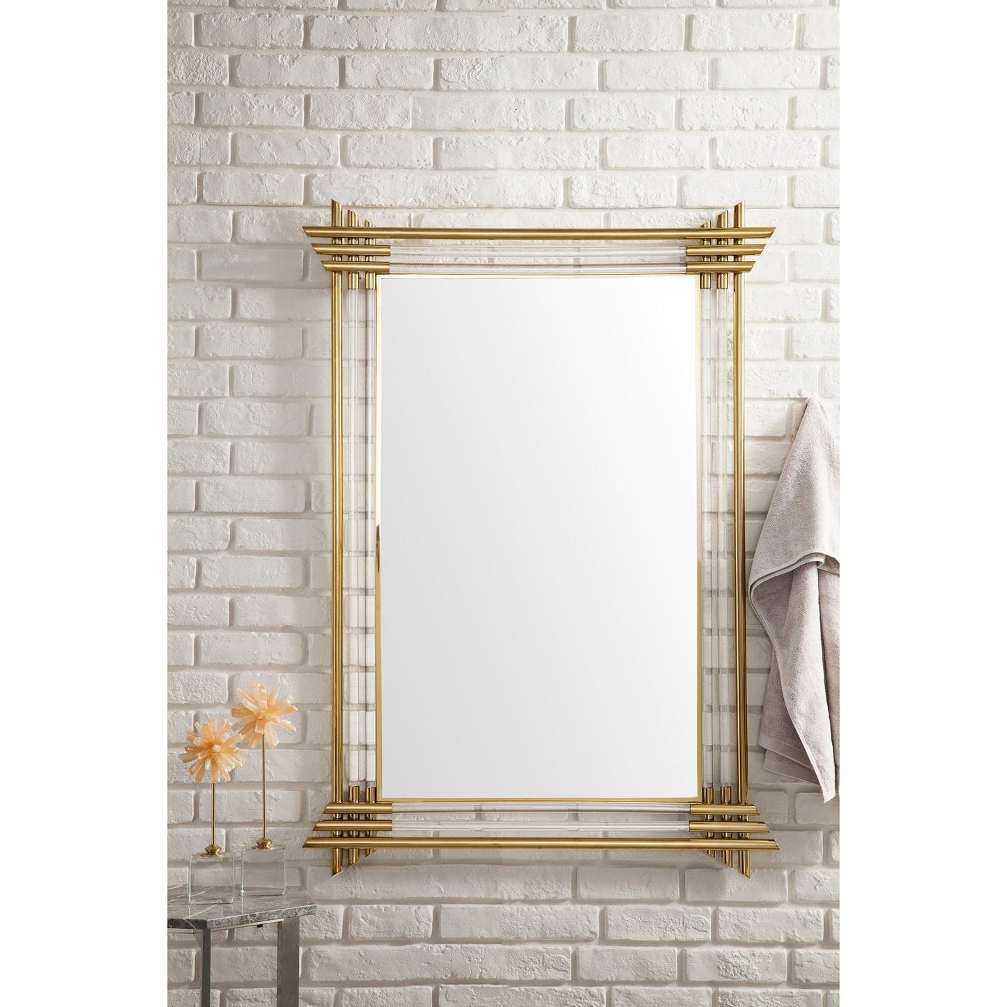 James Martin Vanities Sarasota 35.4" Mirror - 999-M35.4-PG-LU