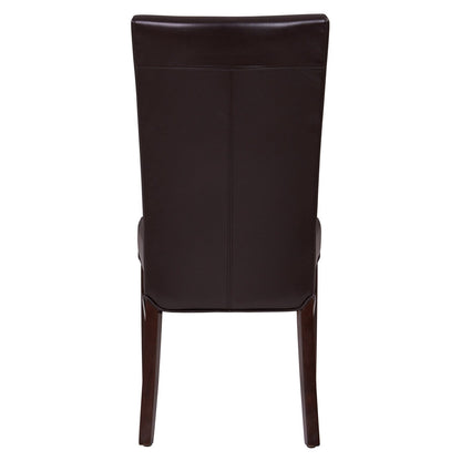 New Pacific Direct Milton Bonded Leather Dining Chair, (Set of 2)  - 268239B-206