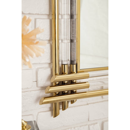 James Martin Vanities Sarasota 35.4" Mirror - 999-M35.4-PG-LU