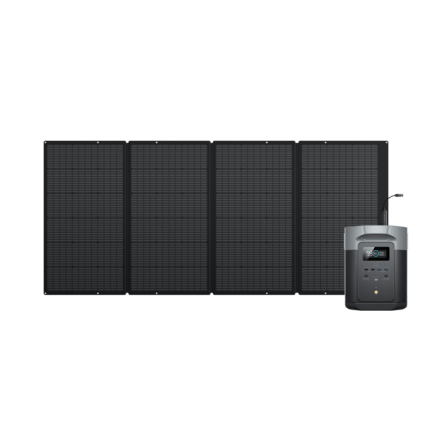 EcoFlow DELTA 2 Max Solar Generator (PV400W) - D2M-400SP-2 - Image 2